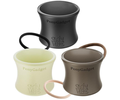 Akcesorium do stylizacji włosów SkinVibe Akcesoria do stylizacji włosów Pony Gadget Black SV-006CR